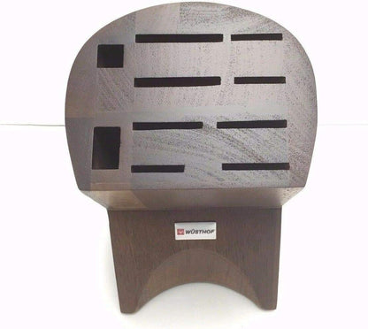 Knife Block 10-Slot Burmese Walnut Knife Block…