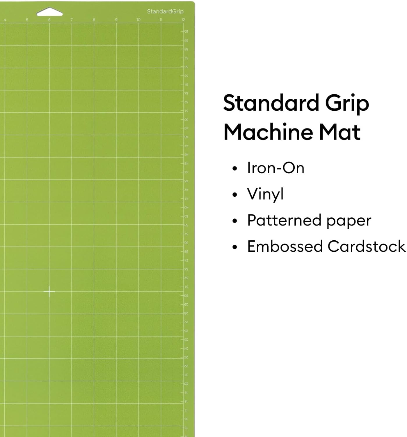 Cricut Cutting Mat Variety Pack (8 Count, 12in x 12in) - for Explore & Maker Machines - Includes 4 StandardGrip, 2 LightGrip, 2 StrongGrip