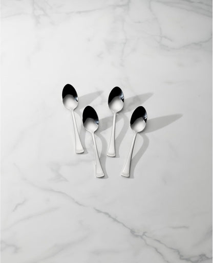 Lenox Silverware Set, Portola 12-Piece Steak Knife Flatware Set, Service For 12, Made Of 18/10 Stainless Steel, Dishwasher Safe, Home And Kitchen Utensils, Knives, Cutlery (Silver, 12 Piece)