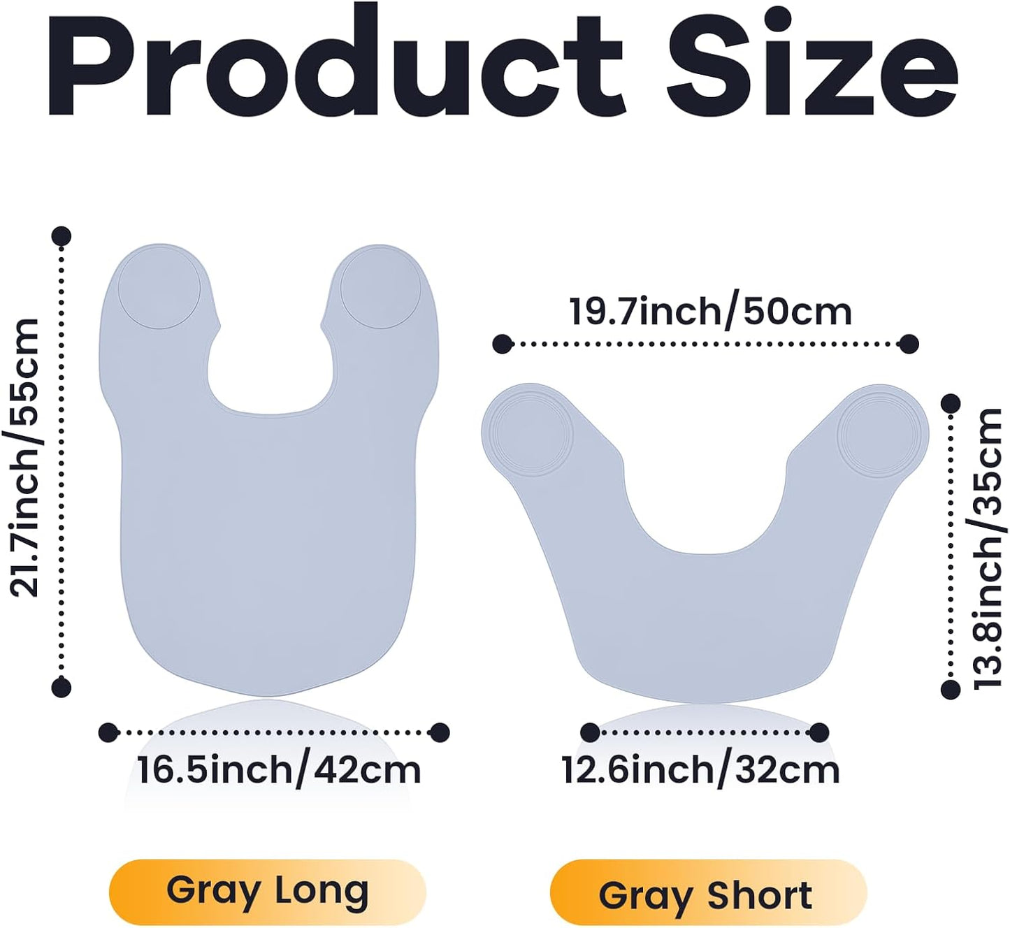 Wokyo Silicone Hair Cutting Collar, Non-slip Hair Cutting Mat Haircut Cape Catcher Neck Wrap Guard Neck Fitting Accessories