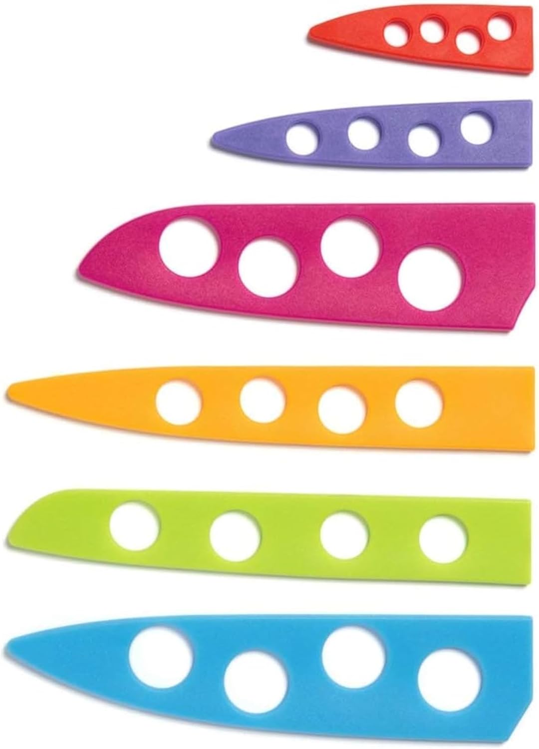 CHEF'S VISION Landscape Knife Blade Covers - Premium Kitchen Knife Guards - Protect your Knives With Stylish Knife Sheaths - Durable and Protective Knife Sleeves - Knives not Included
