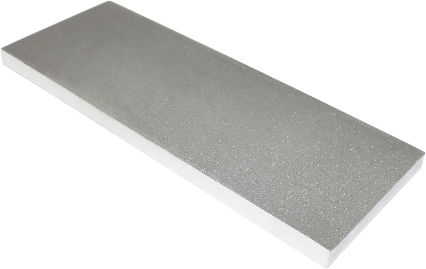 HFS(R) Monocrystalline Diamond Sharpening Stone 8" x 3" Extra Fine 1200 Mesh 9 Micron Continuous Diamond Surface Non-Skid Rubber Feet Dry or Water Use