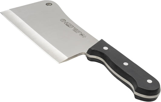 Winco 7" Cleaver, Riveted, POM Hdl, w/Hanging Hole