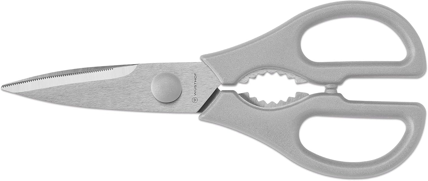 WÜSTHOF Kitchen Scissors 8" Overall Length, Grey