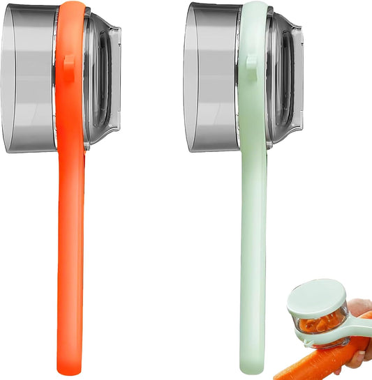 2 Pcs Peeling Knife With Storage Box,Peeler With Storage,Vegetable Peeler,Easy To Clean Peelers For Home Kitchen Fruit Peeling Supplies.