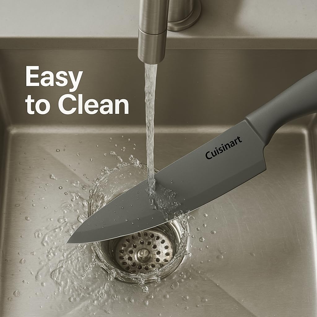 Cuisinart Advantage 12-Piece Gray Knife Set with Blade Guards C55-12PCG