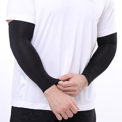 Sun Protection Compression Arm Sleeves Cooling UV Sleeves for Men Women
