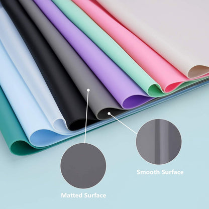 Gartful 25“x17”x0.03“ Silicone Mats for Kitchen Counter, Large Silicone Countertop Protector, Nonskid Heat Resistant Desk Saver Pad, Multipurpose Mat, Placemat, Dark Gray