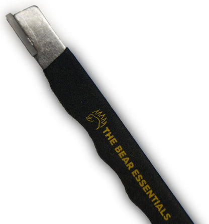 The Bear Essentials Ferro Rod Striker -100% Tungsten Carbide - Dual Purpose Survival Fire Striker & Sharpener