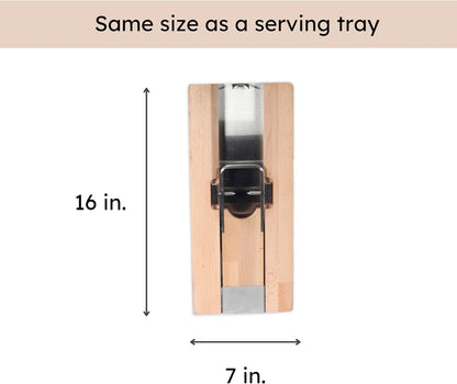 Monte Nevado Folding Ham Stand - Carving Knife and Sharpener Included - Iberico, Serrano and Prosciutto Ham Holder Stand - Easy to Assemble, Lightweight, Portable - Soporte Jamonero Plegable