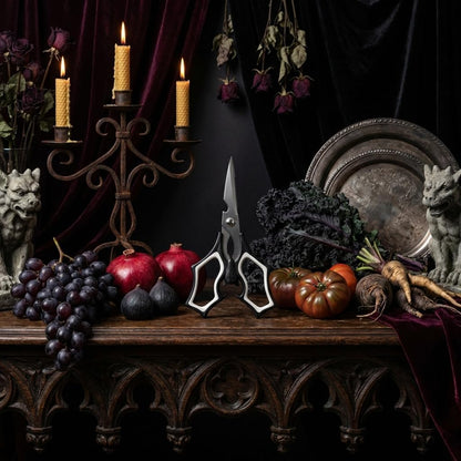 Halloween Kitchen Scissors Gothic Decor: Halloween Decorations Gothic Kitchen Bat Scissors Spooky Tool Cute Design Halloween Decor Gifts