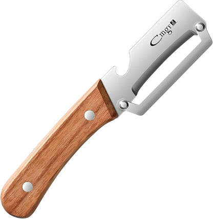 Multifunctional Vegetable Peeler with Stainless Steel Blade and Bottle Opener - Ideal for Veggie Potato Carrot and Apple Peeling