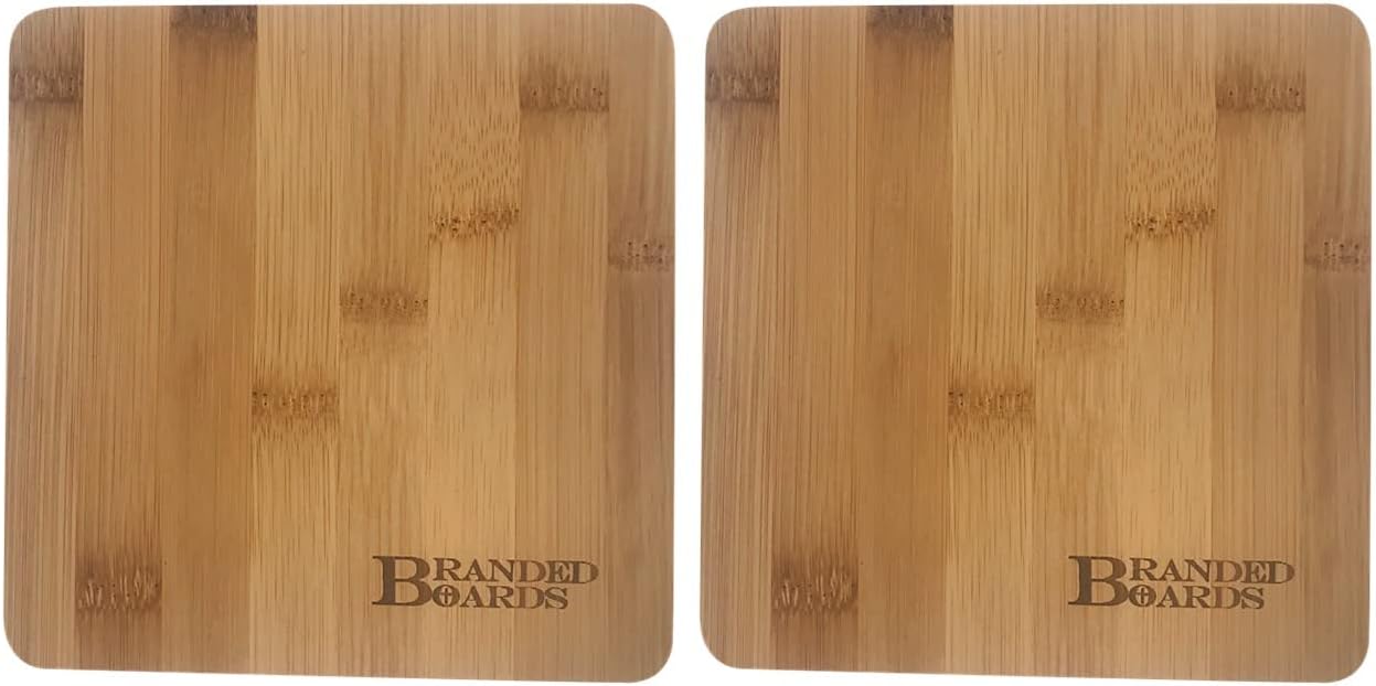 Small Mini All Natural Bamboo Cutting Board, Great for Apartments RV's Home Bar Charcuterie Backpacking Camping Bushcraft Dorm Rooms Picnics & Entertaining (1 Pack)