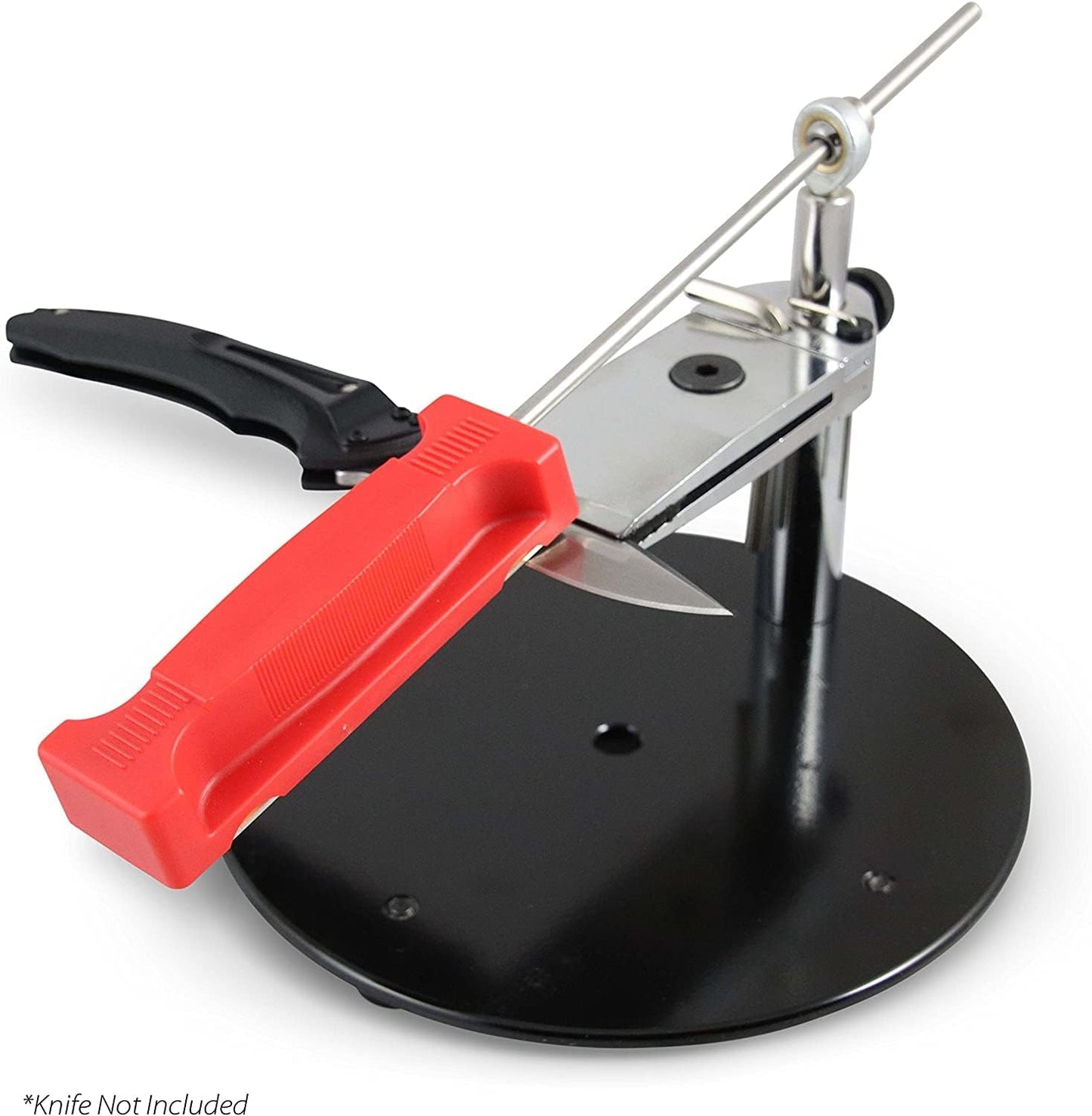 Professional Knife Sharpeners for Kitchen Knives - Diamond - Designed with Tight Clamp, Stable Base - Easy To Assemble with Reference Guide & Instruction Manual