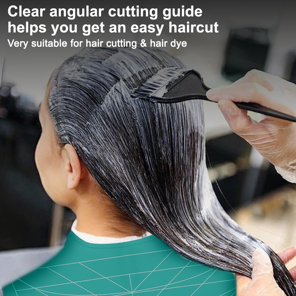 Silicone Hair Cutting Guide Collar - Waterproof Cutting Mat for Hair Stylist - Hair Cutting Cape