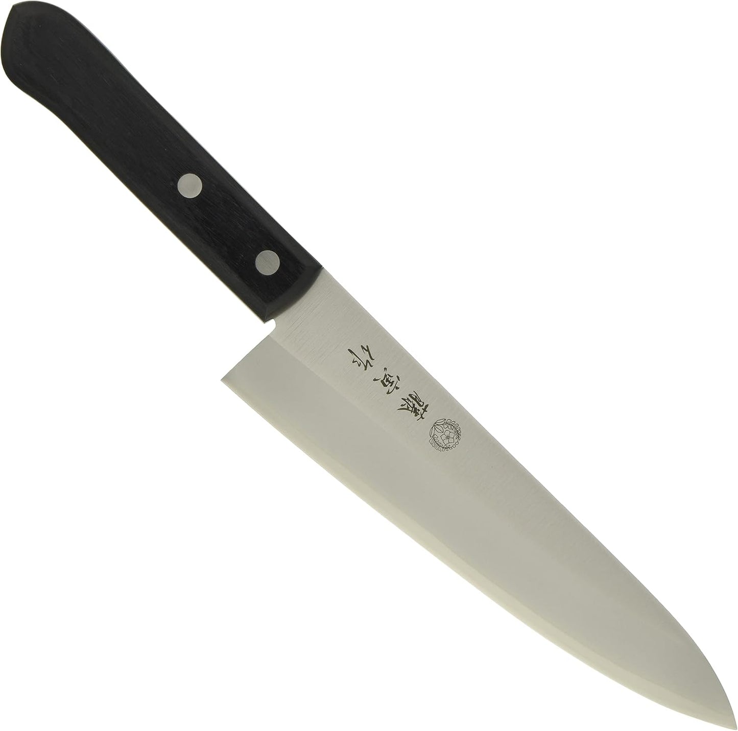 Fujitora Gyuto Knife 7.1 inches (180 mm), Japan Cobalt Alloy Steel, Double-edged, Chef's Knife That Can Be Used for Cutting Meat, Cooking Fish and Vegetables, The Thickness of the Blade is Set for