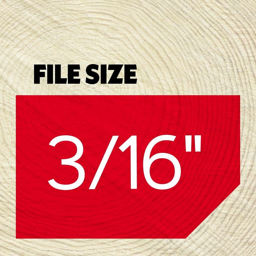 Oregon 25896 3/16 inch Chainsaw File Guide with File