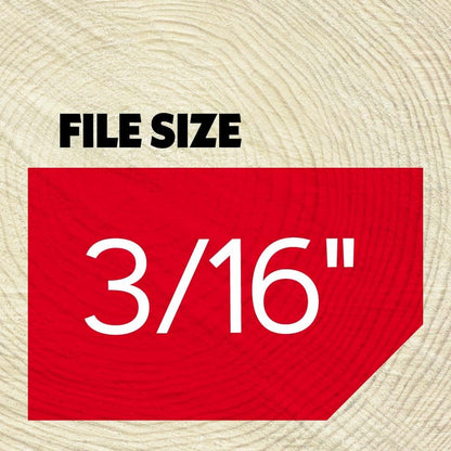 Oregon 25896 3/16 inch Chainsaw File Guide with File