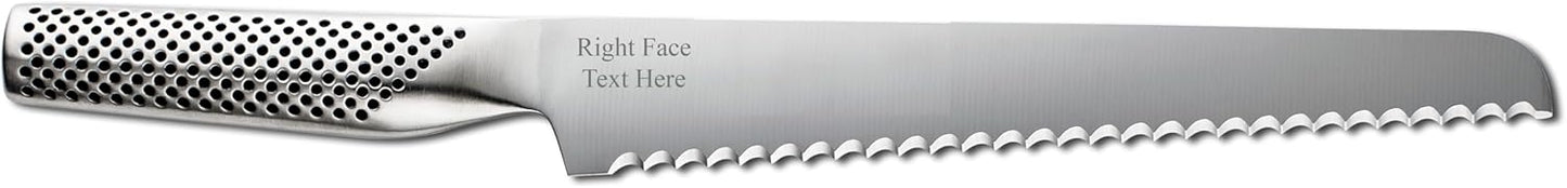 Global 8 1/2 inch Serrated Bread Knife - Lightweight Japanese Stainless Steel, Razor-Sharp Edge, Made in Japan, G-9