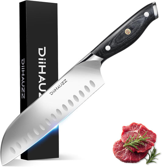 Bread Knife, 10 Inch Serrated Knife for Slicing Homemade Bread, Razor Sharp High Carbon Steel, Professional Bakery Kitchen Knives with Full Tang Ergonomic Handle for Sourdough, Bagel, Cake