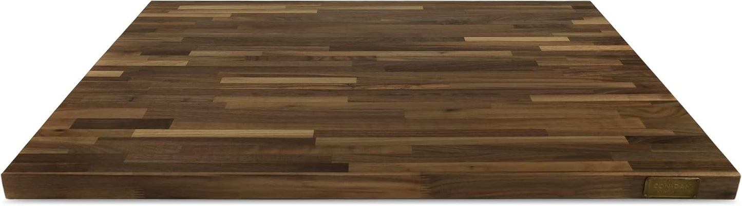 Walnut Wood Backsplash, 25x4x3/4 inches, USA-Grown Solid Hardwood, Pre-Sanded & Pre-Finished, Ready to Use, Ideal for Pairing with CONSDAN Butcher Block Countertop