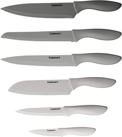 Cuisinart Advantage 12-Piece Gray Knife Set with Blade Guards C55-12PCG