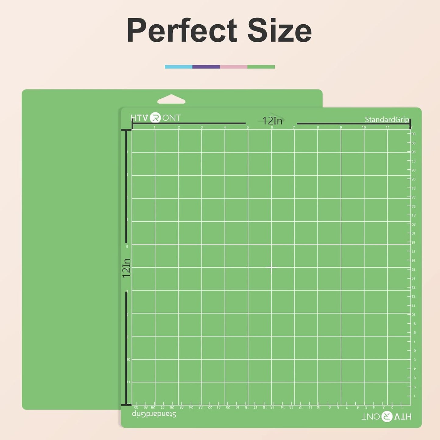 HTVRONT 5 Packs Self Healing Cutting Mat- 12" x 18” Double-Sided Cutting Mats for Crafts, A3 High-Density Sewing Mat with Grid for Fabric Quilting Modeling Hobby Scrapbooking Project