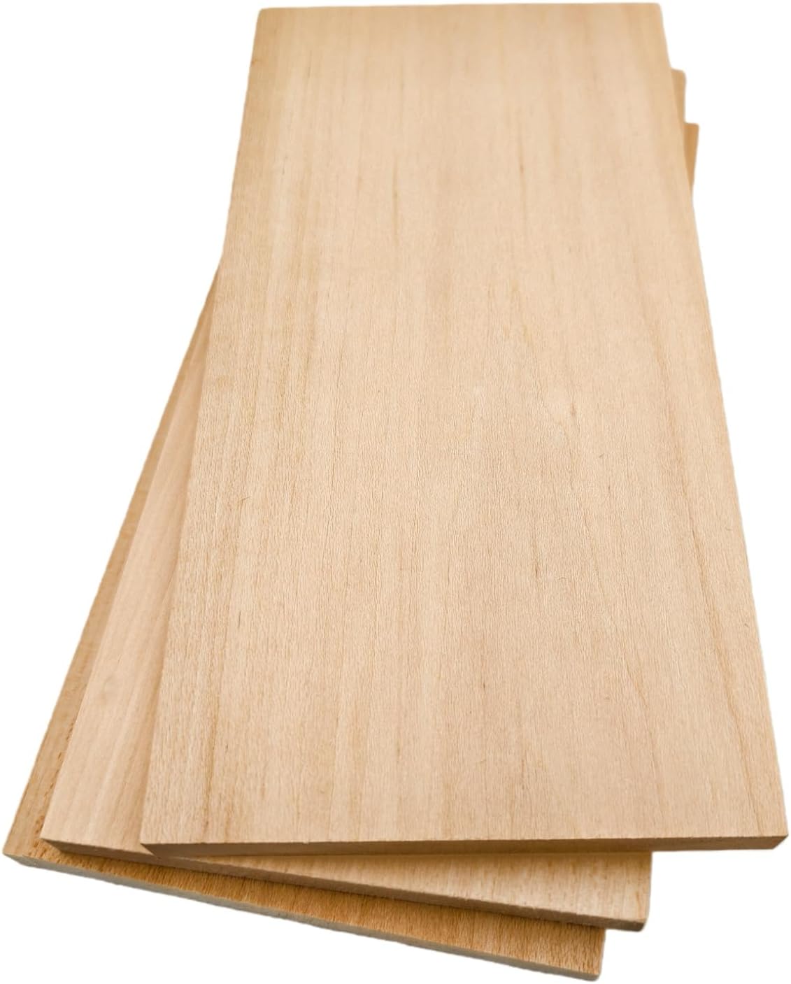 Unfinished Basswood Blocks for Crafts, Wood Craft Panels for Art, Engraving, Painting, DIY Projects, Chip Carving, Fretwork (7.87 x 3.93 x 0.78 in)