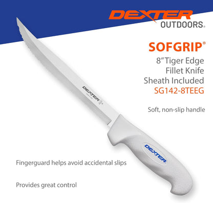 Dexter Outdoors 6" SOFGRIP Fillet Knife | Includes Edge Guard