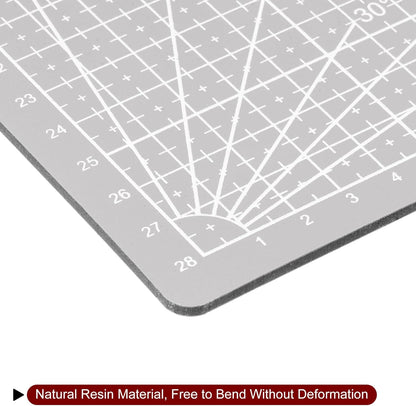 HARFINGTON A5 Self-Healing Cutting Mat 9"x6" Craft Cutting Board for DIY Art Work Sewing Cutting, Black