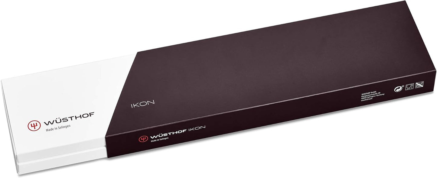 Wusthof IKON Honing Steel, 10", Brown