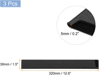 uxcell 3Pcs Knife Edge Guards 5.9"x1" ABS Knife Cover Sleeves Knife Case Blade Protector Universal Knife Sheath for Home Kitchen Knife