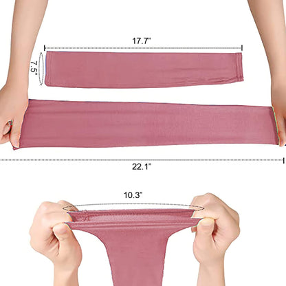 amokk Long Arm Sleeves for Women Cooling UV Sun Protection Sleeves to Cover Arms Gardening Sleeves
