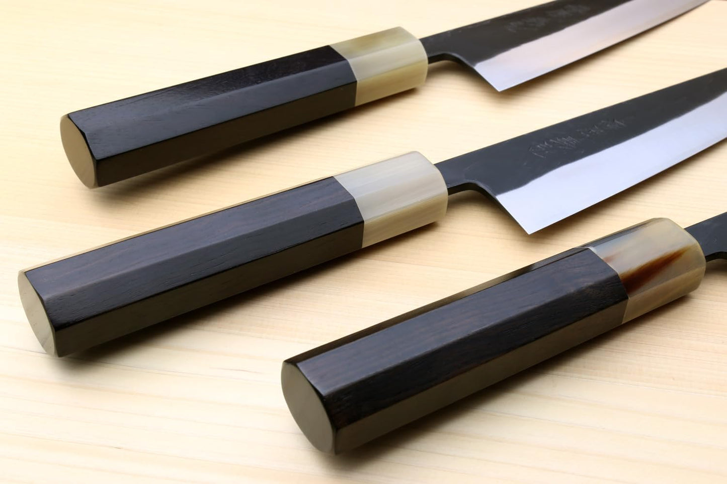 Yoshihiro Kurouchi Stainless Clad High Performance SLD Japanese Petty-Kiritsuke Knife (6" (150mm) & Saya Cover)