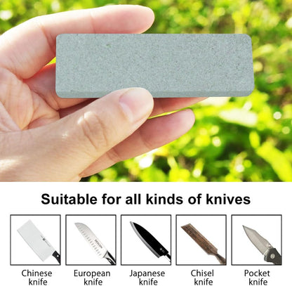 1PCS Pocket Sharpening Stone, Mini Pocket Knife Sharpener Stone Diamond Whetstone Stone Silicon Carbide Coarse Sharpening Stone Tool for Scissors Knives Outdoor Kitchen (3.15 x 0.46 x 0.39inch)