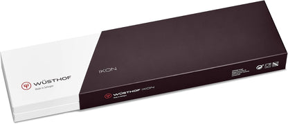 Wusthof IKON Honing Steel, 10", Brown