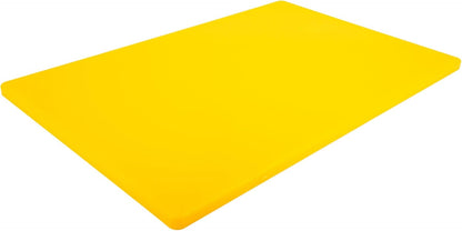 Thirteen Chefs Plastic Cutting Board - 18 x 12 x 0.5 Inch, Professional Grade HDPE, NSF Approved, Large Size and Dishwasher Safe