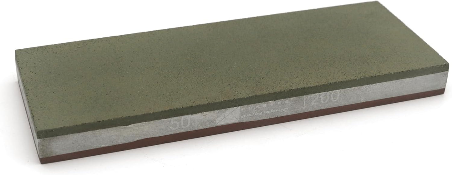 Double-Sided Resin Diamond Sharpening Stone 8 Inch Whetstone Knife Sharpener 8" x 3", for Sharpening High Speed Steel, Special Steel, for Both Household and Professional Use (2500/5000 Grit)