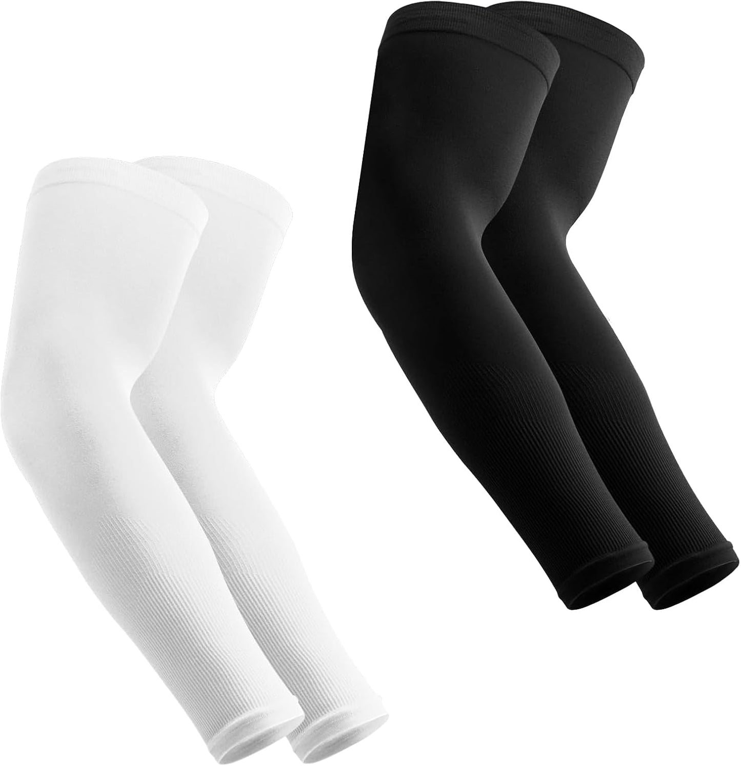Arm Sleeves for Men Women, UV Sun Protection Compression Cooling Summer Arm Sleeves for Volleyball Basketball Sports