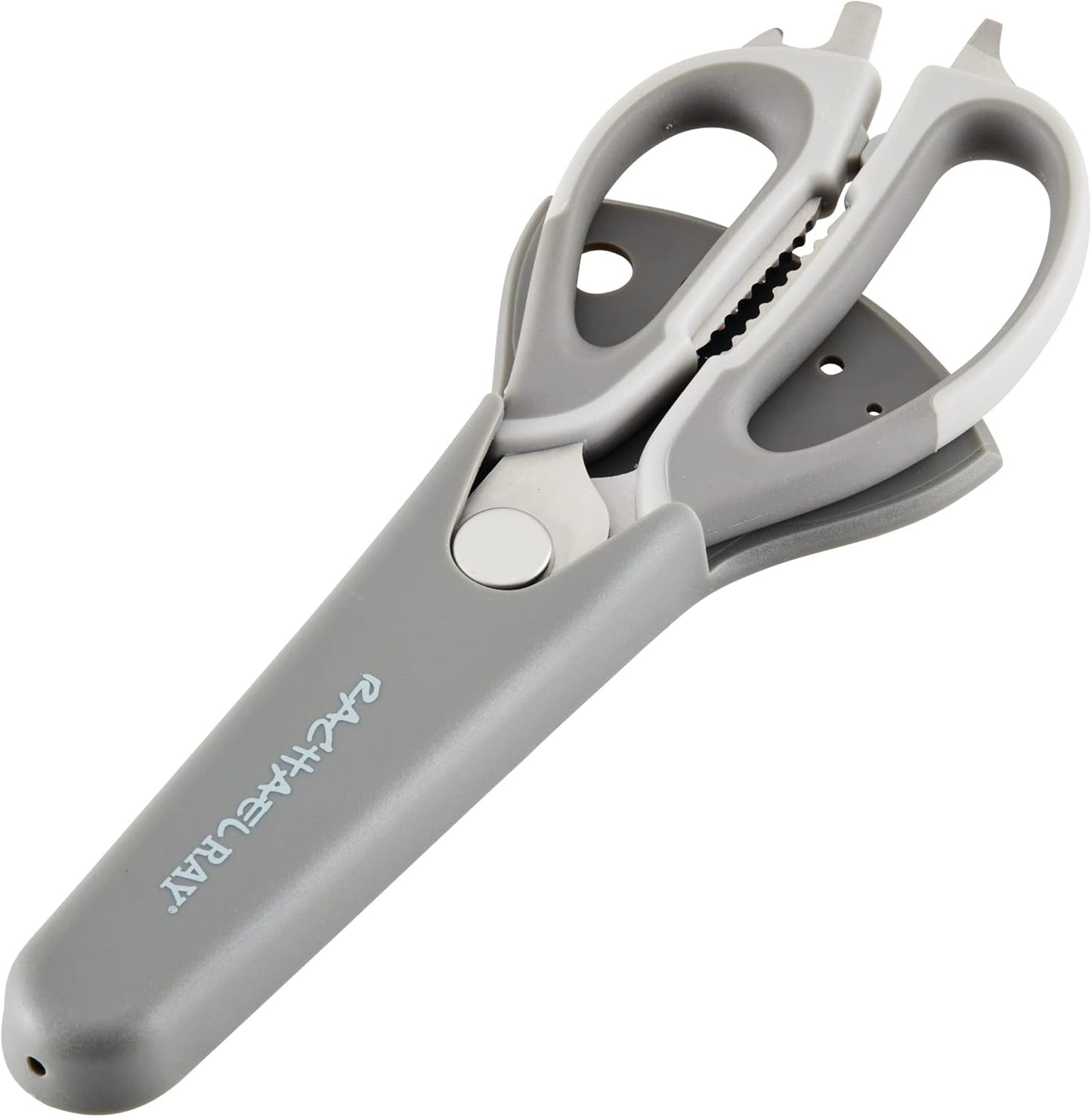 Rachael Ray Cutlery Japanese Stainless Steel Knives Set with Sheaths, 8-Inch Chef Knife, 5-Inch Santoku Knife, and 3.5-Inch Paring Knife, Teal