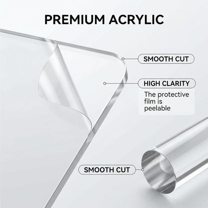 Basic Polymer Clay Tools, Clay Sculpting Tools Acrylic Roller Pin, Clear Rectangle Sheet Press Board, Double-Ended Pottery Carving Set for Beginner (15)