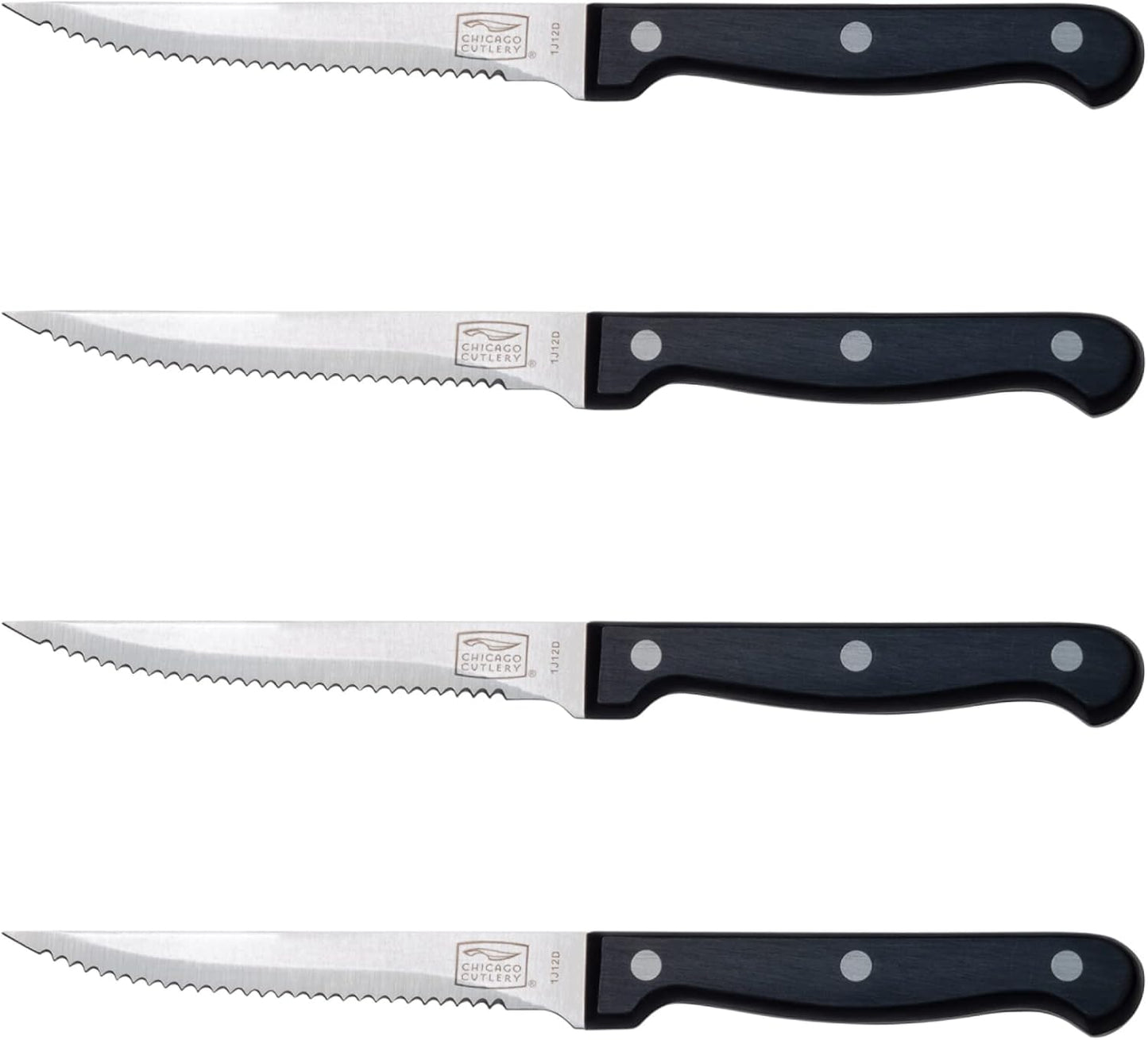 Chicago Cutlery Essentials 3-Piece Kitchen Chef Knife Set With Stainless Steel Blades For Home Kitchen