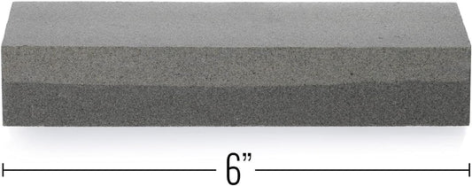 SE 8" Dual Grit Sharpening Stone - 120/240 Aluminum Oxide for Knives, Tools, and Blades - SS8