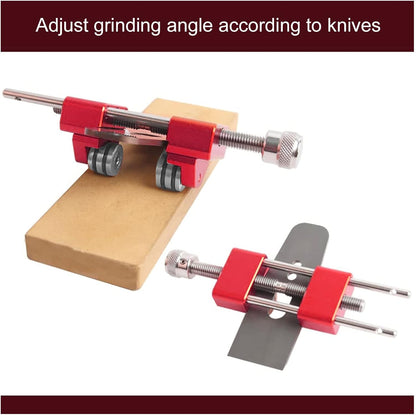 Honing Guide Tool - Sharp Pebble Honing Guide, Chisel Sharpening Kit Guide, Adjustable Fixed Angle Woodworking Sharpener For Flexible Utilization On Wooden Chisels, Planers, Carving Knives