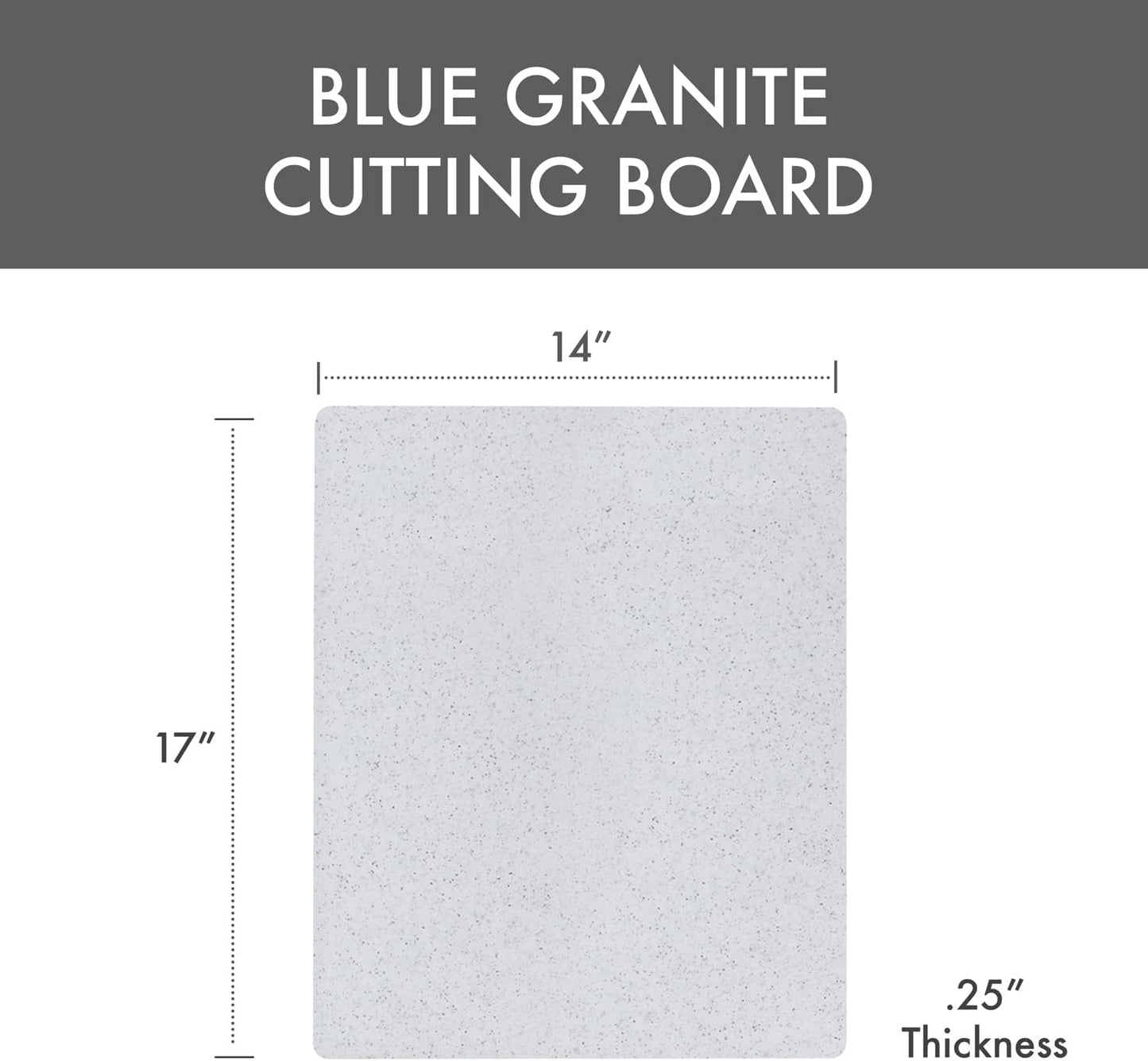 Dexas Superboard Pastry Board and Cutting Boards, Set of Two, Midnight Granite Color