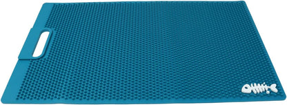 NonSlip Fish Fillet Mat for Filleting, Cutting, Cleaning Heavy Duty Rollable Fish Bait Cutting Board No Need Fish Grippers Large Size Fish Cleaning Mat (14 * 24“, Green)