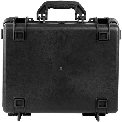 Monoprice Weatherproof/Shockproof Hard Case - Black Ip67 Level Dust and Water Protection Up to 1 Meter Depth with Customizable Foam, 10" x 9" x 7", 6.6 Liter