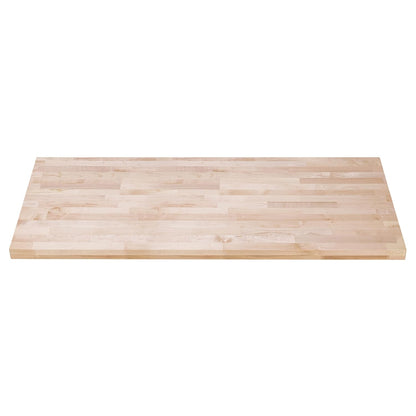 DuraSteel Solid Wood Table Top - 24 x 24 Butcher Block Countertop - Natural Maple Slab Wood Cutting Board for Kitchen Workbench Desk Top, Large Charcuterie Boards Counter Round Chopping Wooden Bamboo