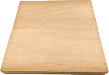 Unfinished Basswood Blocks for Crafts, Wood Craft Panels for Art, Engraving, Painting, DIY Projects, Chip Carving, Fretwork (7.87 x 3.93 x 0.78 in)