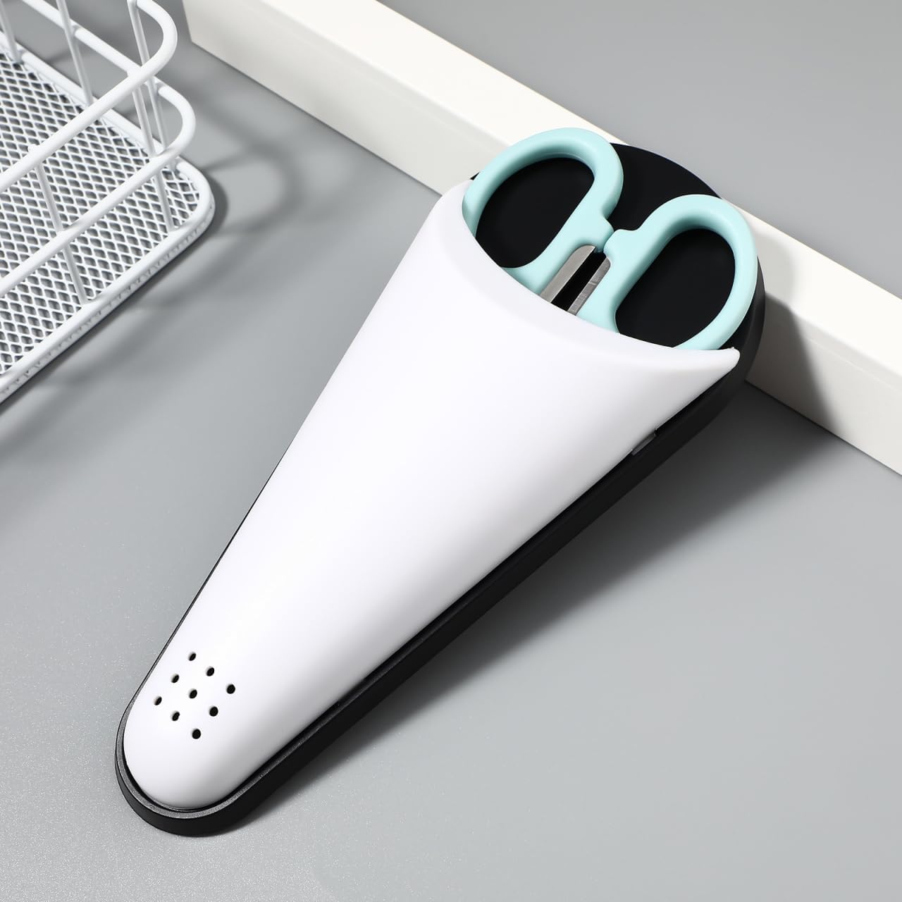 Zerodeko Magnetic Scissor Holder Kitchen Shears Cutting Poultry Shears Cooking Utility Rack Hanging